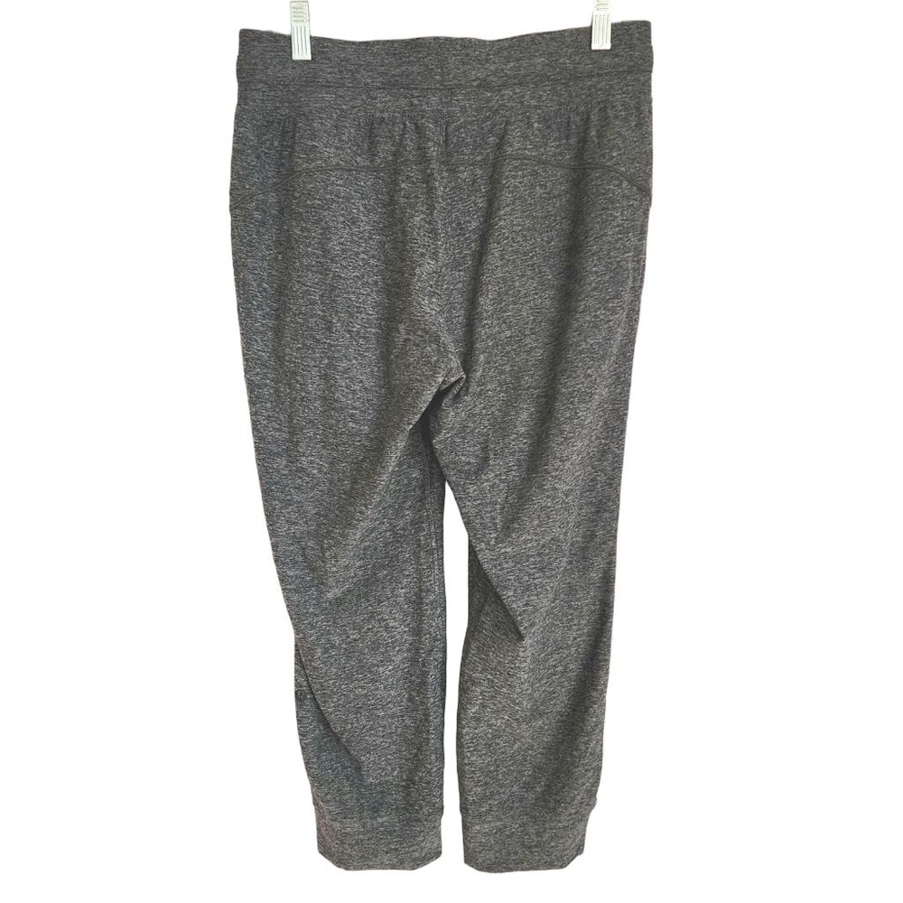 LULULEMON NWOT Ready To Rulu Heathered Gray Crop Track Pants Joggers Size 8 149 - Picture 2 of 3